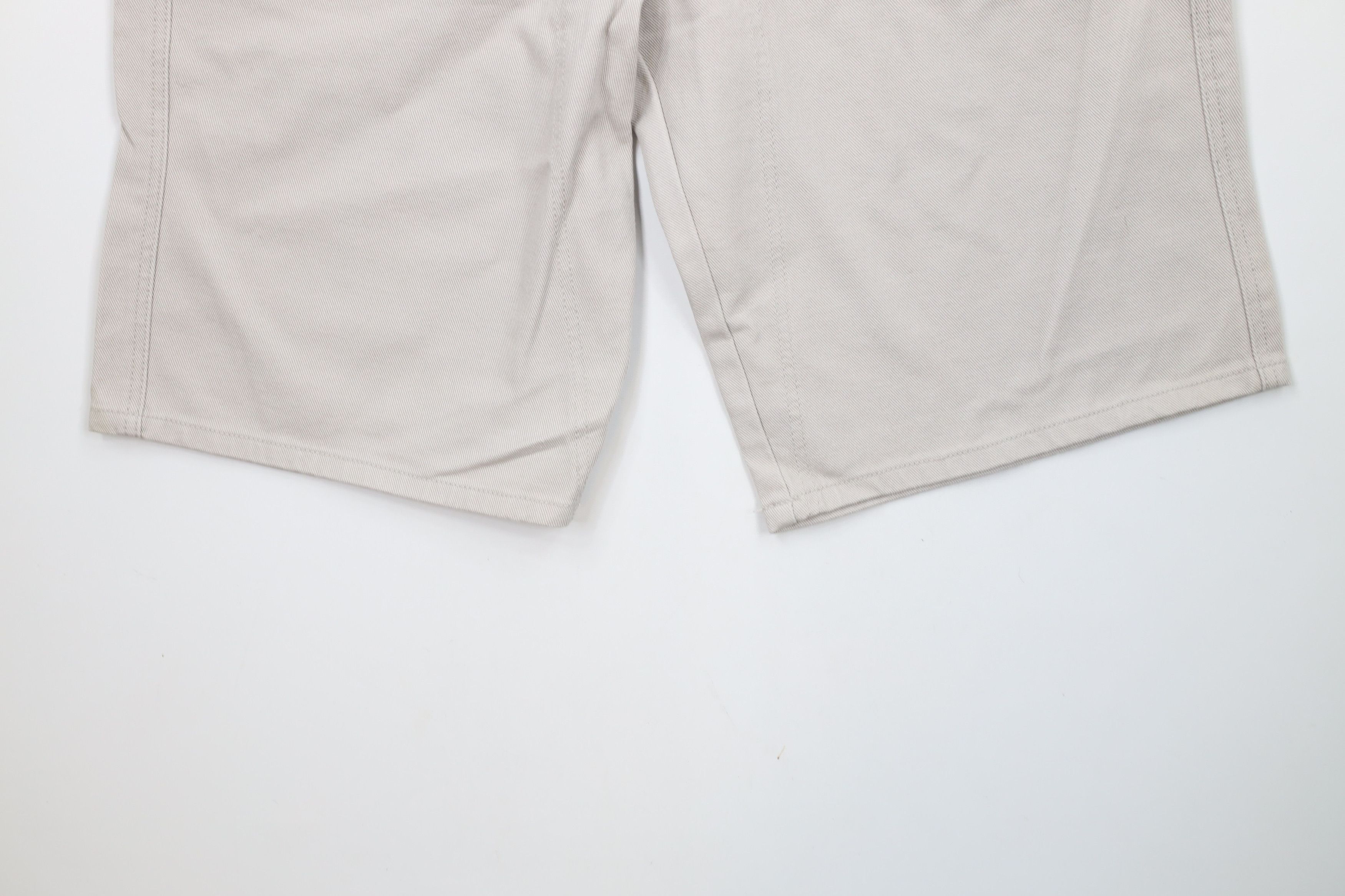 Marithe + Francois Girbaud Deadstock Vintage 90s Marithe Francois Girbaud Shorts Silver Size US 32 / EU 48 - 4 Thumbnail