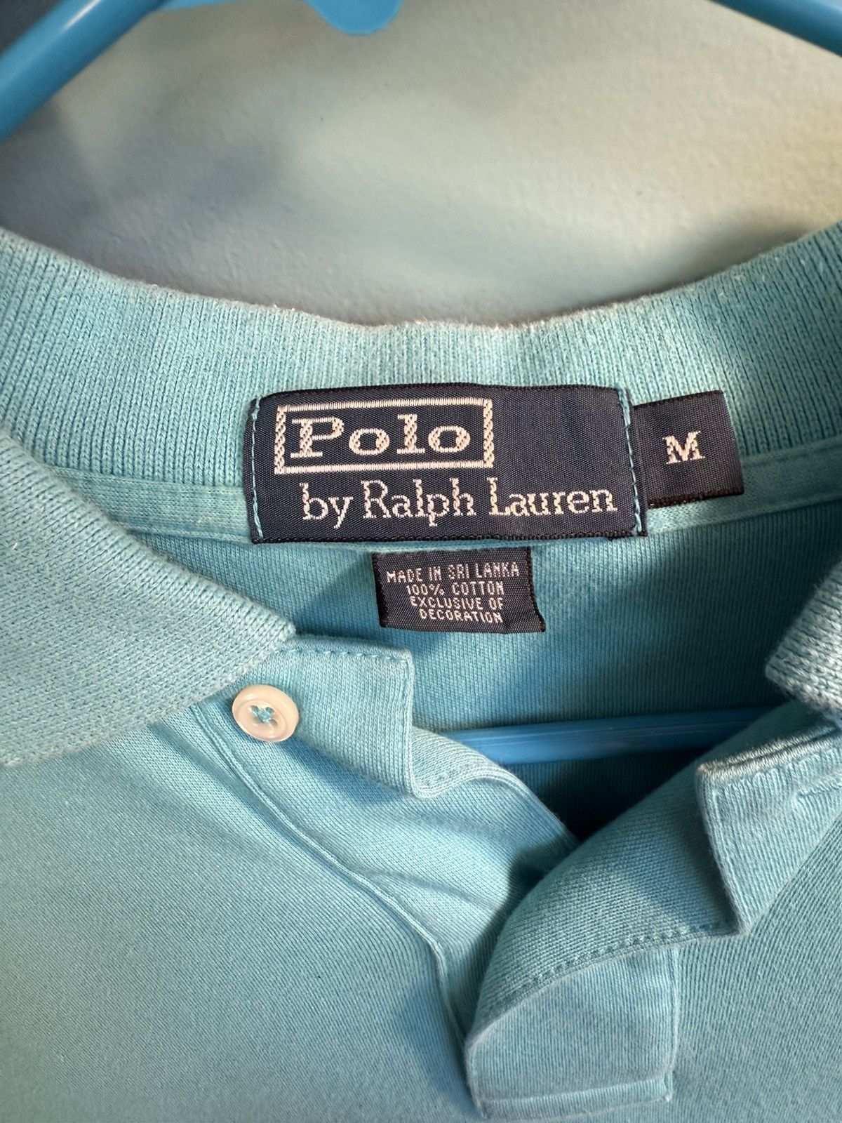 Polo Ralph Lauren POLO RALPH LAUREN TEAL POLO Size US M / EU 48-50 / 2 - 2 Thumbnail