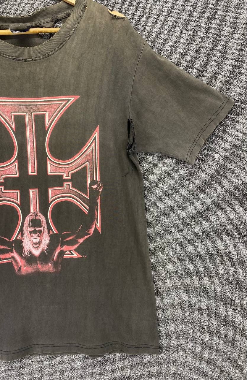 WWE Vintage WWE Triple H Balenciaga Style Distressed Tee T Shirt Size US M / EU 48-50 / 2 - 4 Thumbnail