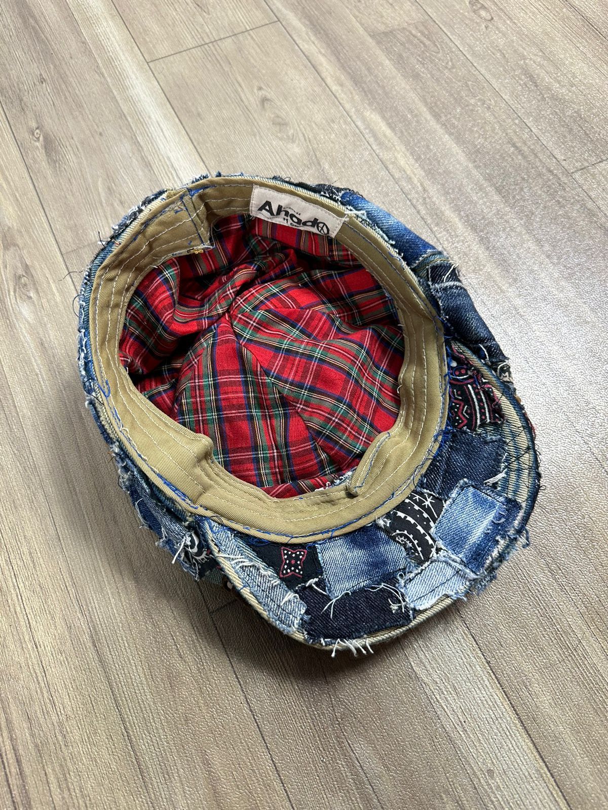 Other Custom Made Denim Paisley Patchwork Newsboy hats Size ONE SIZE - 5 Thumbnail