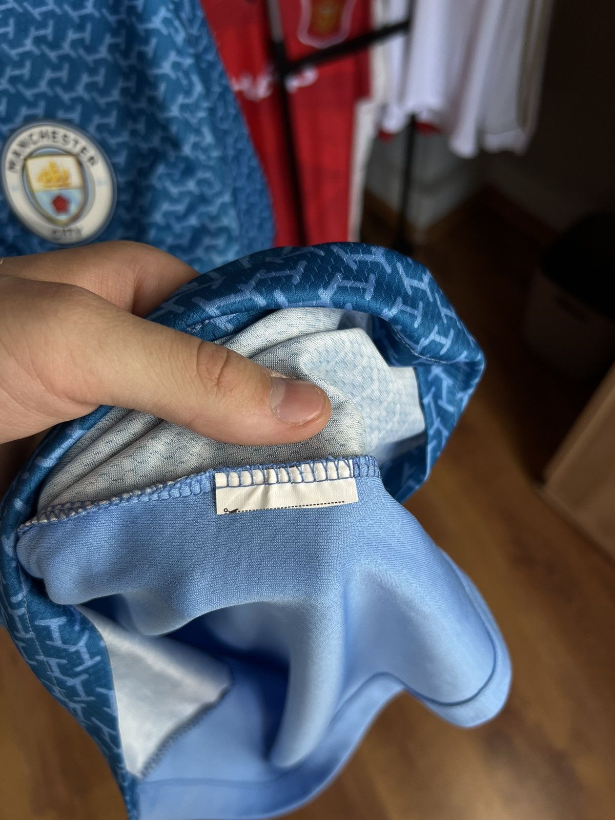 Puma Soccer Jersey Puma Manchester City 2022/23 De Bruyne #17 Size US L / EU 52-54 / 3 - 10 Thumbnail