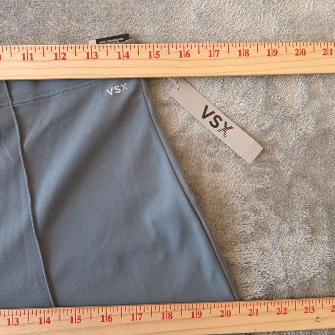 Victoria's Secret Victoria's Secret VSX Elevate Pants Womens XL Gray High Waist Wide-Leg Ankle Stretch Elastic Front Flat 31in Inseam Regular Rise Size 40" / US 18 - 3 Thumbnail