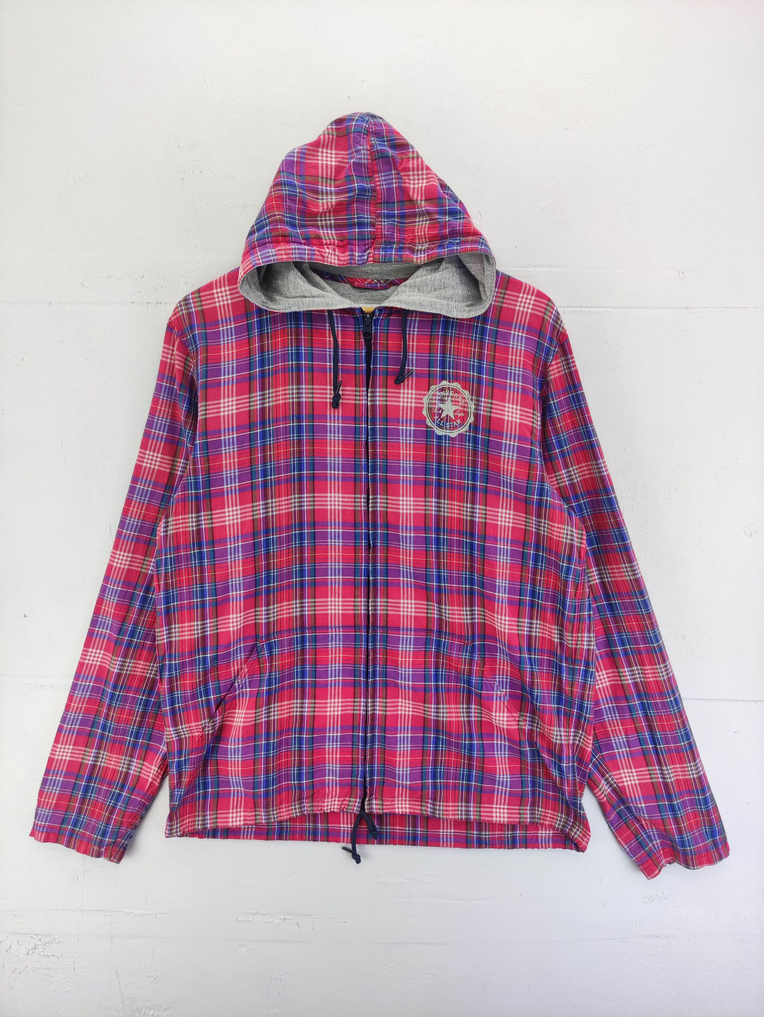 Converse Converse Sweater Pullover Hoodie Zipper Jacket Size US M / EU 48-50 / 2 - 1 Thumbnail