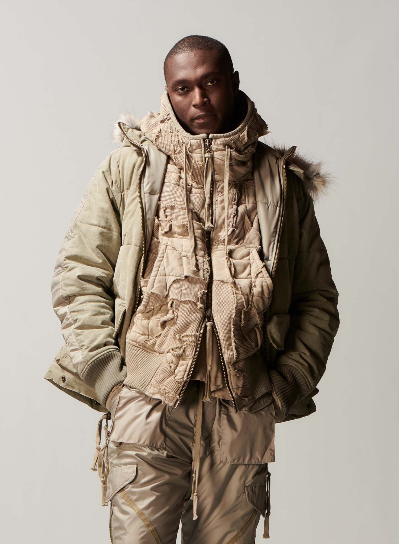 Greg Lauren Greg Lauren Army Tent Retro Puffy Parka Size US XXL / EU 58 / 5 - 3 Thumbnail