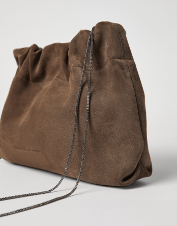 Brunello Cucinelli o1la1rc1a0425 Size: OS/Shoulder Strap Bag in Brown Size ONE SIZE - 3 Thumbnail
