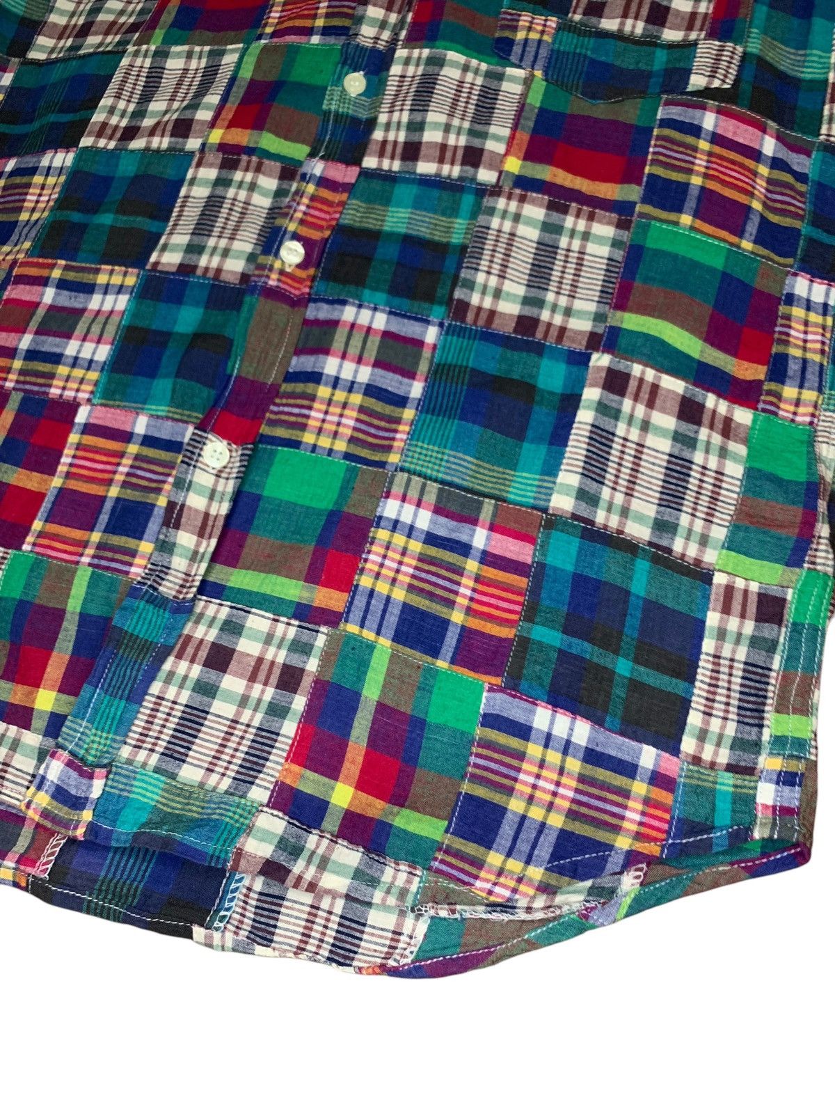 Yohji Yamamoto 2000s ISSEY MIYAKE patchwork western shirt Size US M / EU 48-50 / 2 - 3 Thumbnail