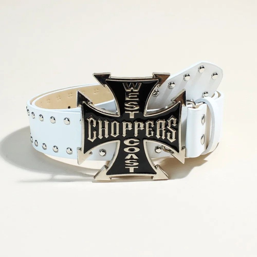 Vintage Vintage Rebel Cross Buckle Belt Size ONE SIZE - 2 Thumbnail