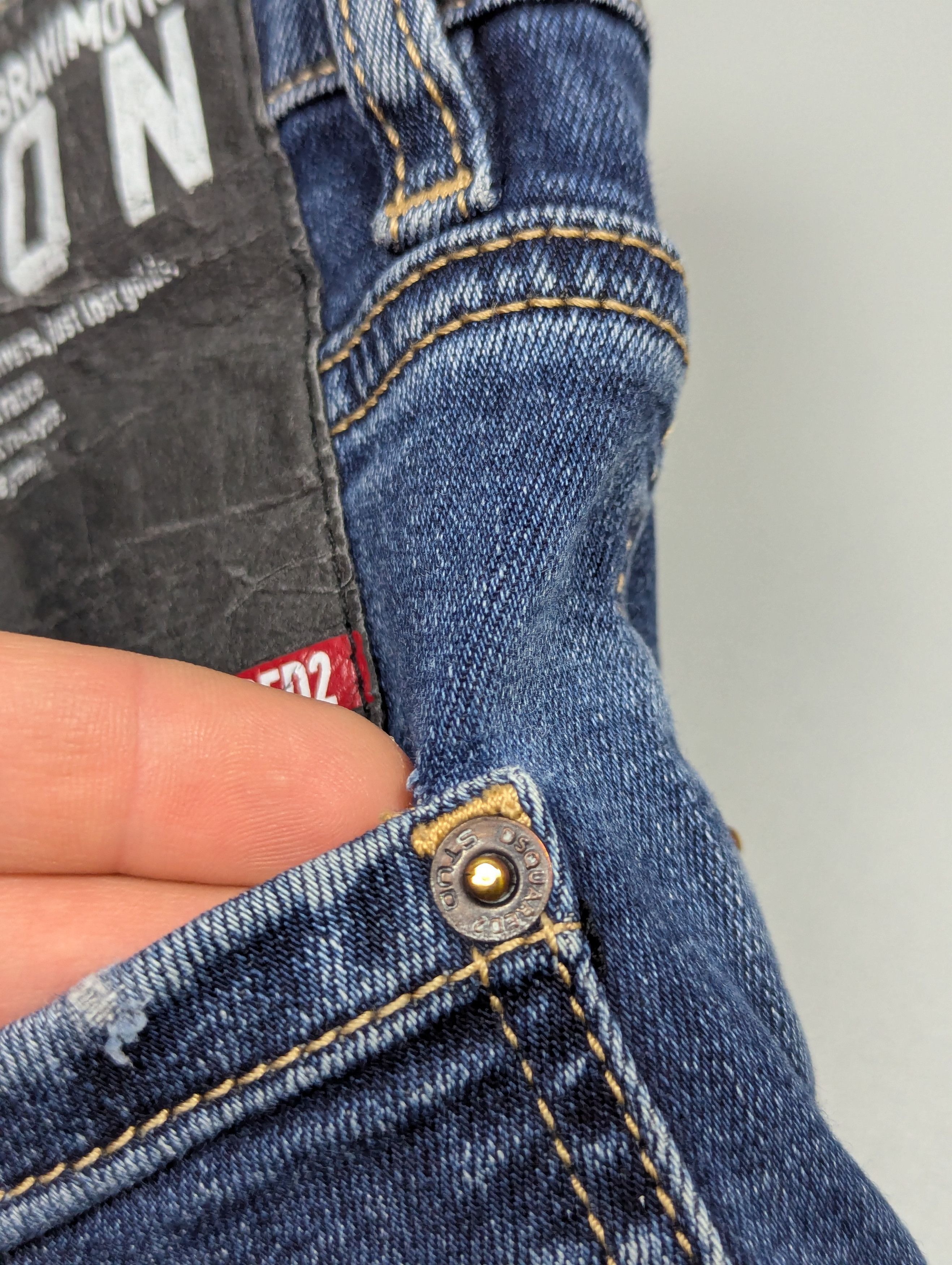 Dsquared2 Dsquared2 Icon Slim Distressed Jeans 48 Italy Size US 32 / EU 48 - 15 Thumbnail