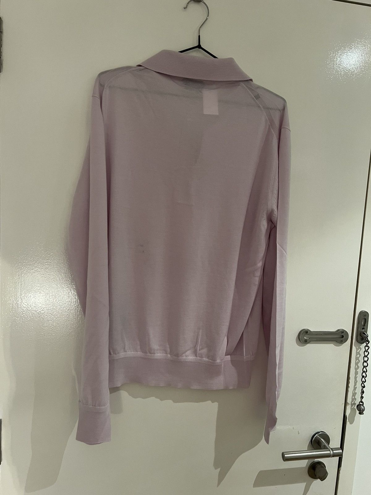 Tom Ford TOM FORD Polo Sweater 52 Italy 70% Cashmere 30% Silk Pink Size US L / EU 52-54 / 3 - 5 Thumbnail