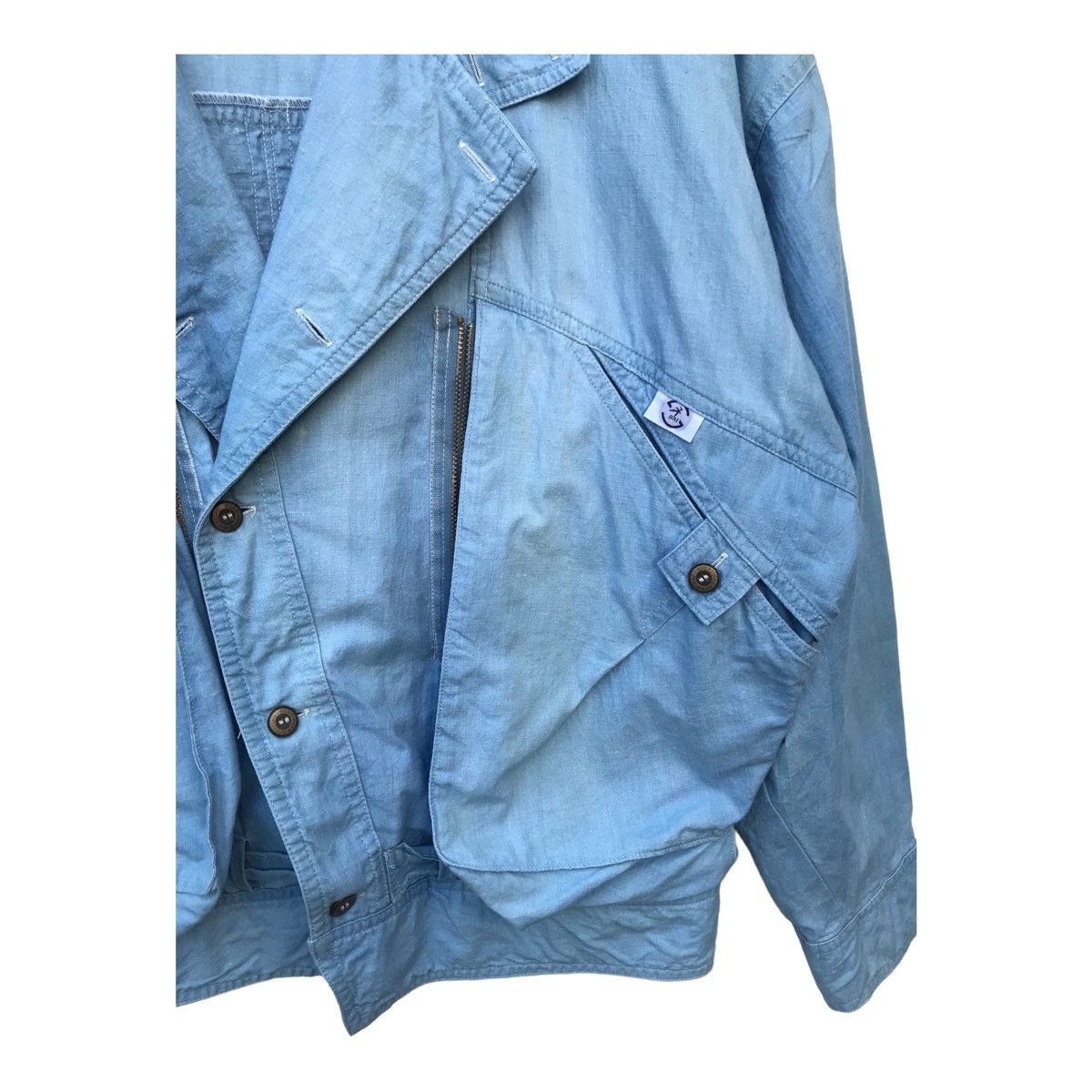 Hai Sporting Gear Hai Sporting Gear Faded Double Colar Rockabilly Light Jacket Size US M / EU 48-50 / 2 - 5 Thumbnail