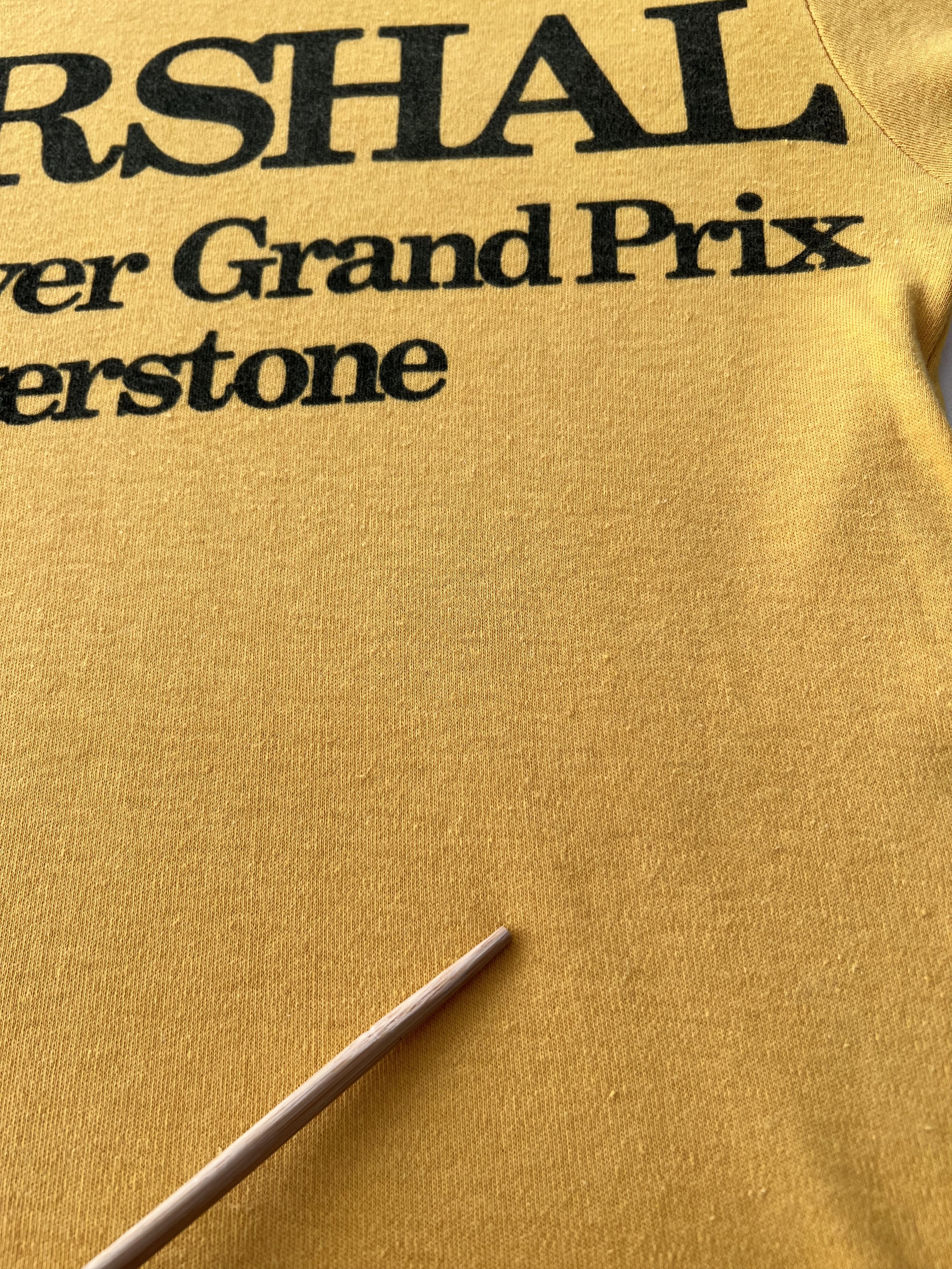 Formula 1 Vintage 70s Marshal John Player Grand Prix Silverstone F1 Size US M / EU 48-50 / 2 - 6 Thumbnail