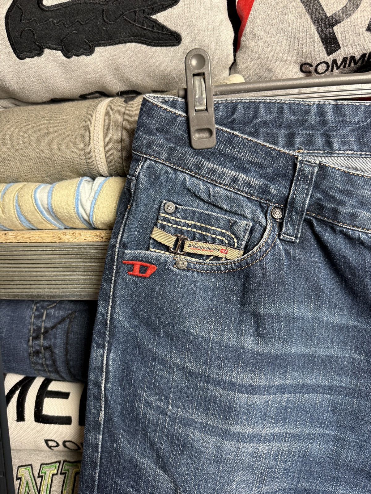 Diesel Diesel Crazy Jeans D Logo Size US 34 / EU 50 - 6 Thumbnail