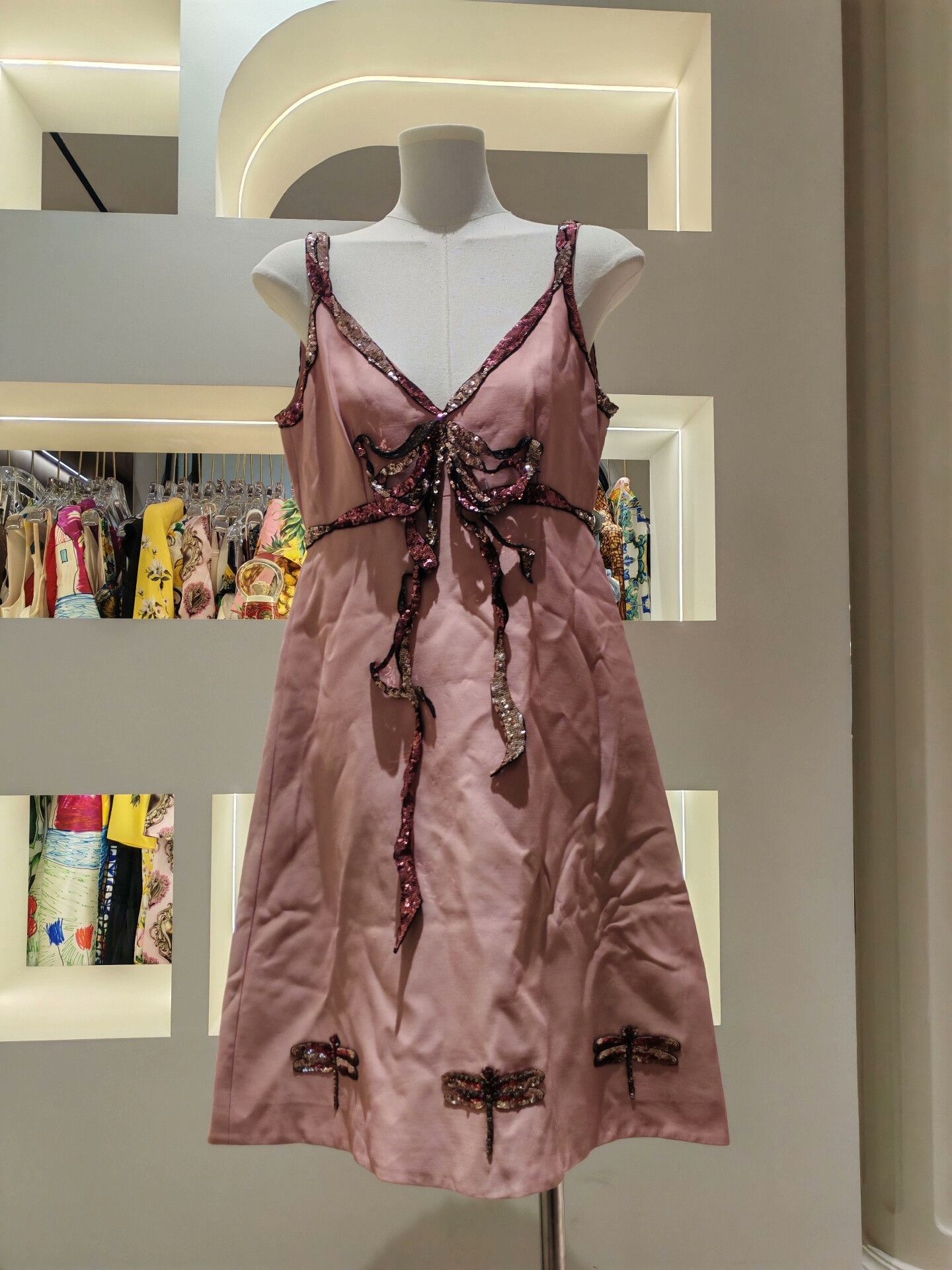 Gucci Gucci Runway High Couture Pink Dress Size S / US 4 / IT 40 - 1 Thumbnail