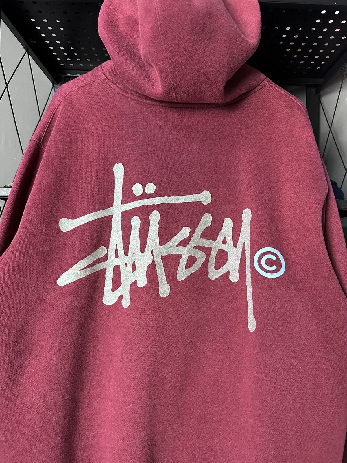 Stussy × Vintage Vintage Stussy Hoodie Size US XL / EU 56 / 4 - 2 Thumbnail