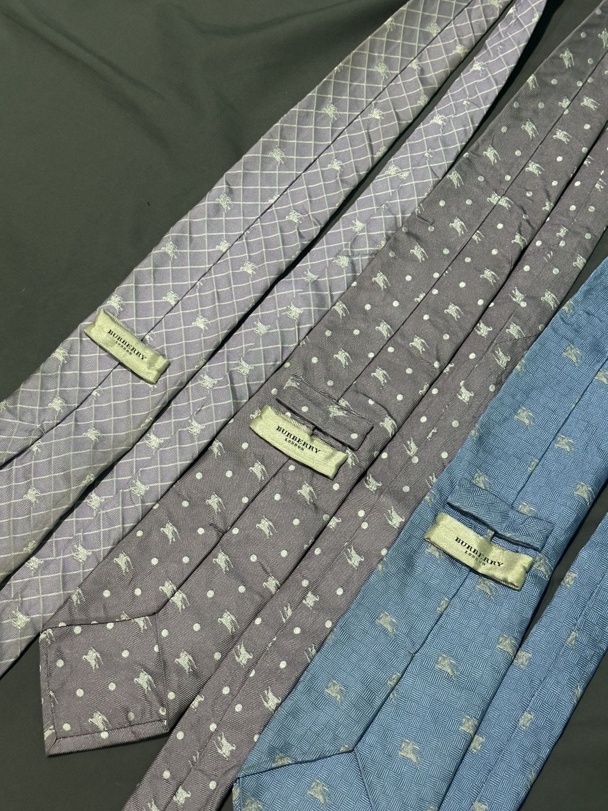 Burberry BURBERRY Silk Tie ITALY Size ONE SIZE - 3 Thumbnail