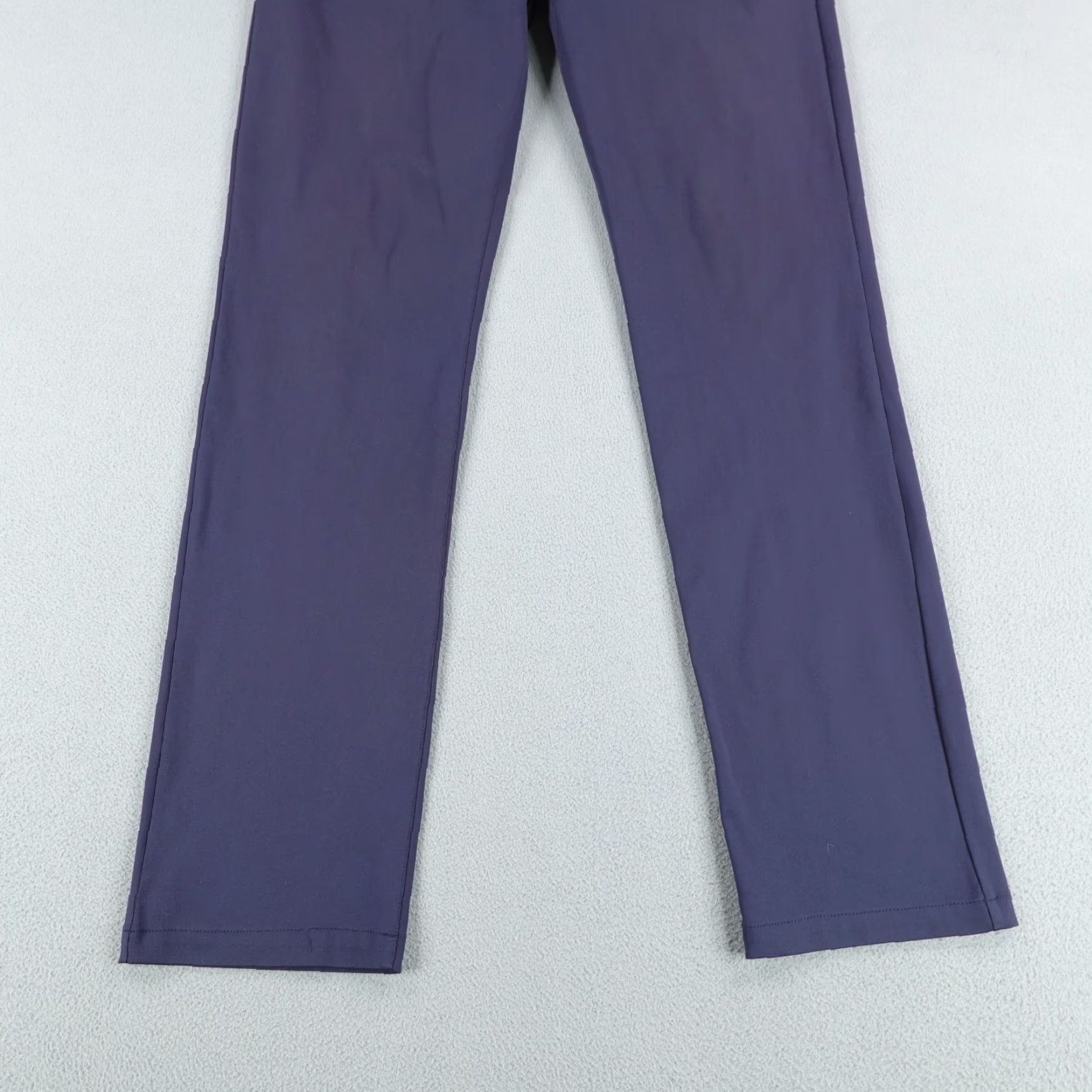 Rhone Rhone Pants Mens 31 Blue Commuter Slim Fit Straight Chino Performance Flex Size US 31 - 3 Thumbnail