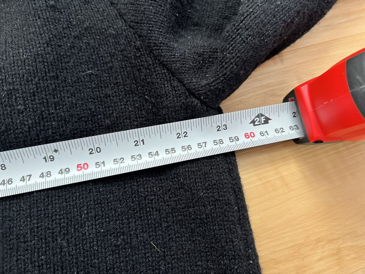 Uniqlo Uniqlo U Black Knitted Lambswool Jacket Sweater Size US L / EU 52-54 / 3 - 6 Thumbnail