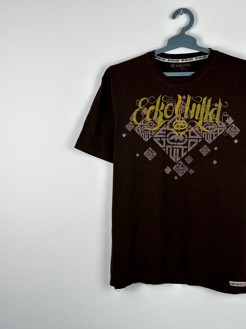 Ecko Unltd. Vintage Ecko Y2K Brown T Shirt Size US XL / EU 56 / 4 - 3 Thumbnail