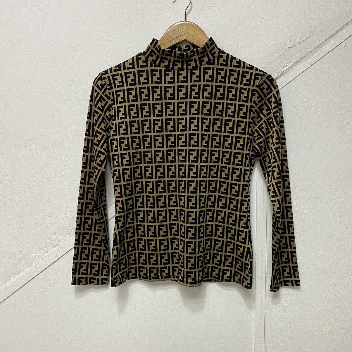 image of Fendi Monogram in Black, Women's (Size Small)