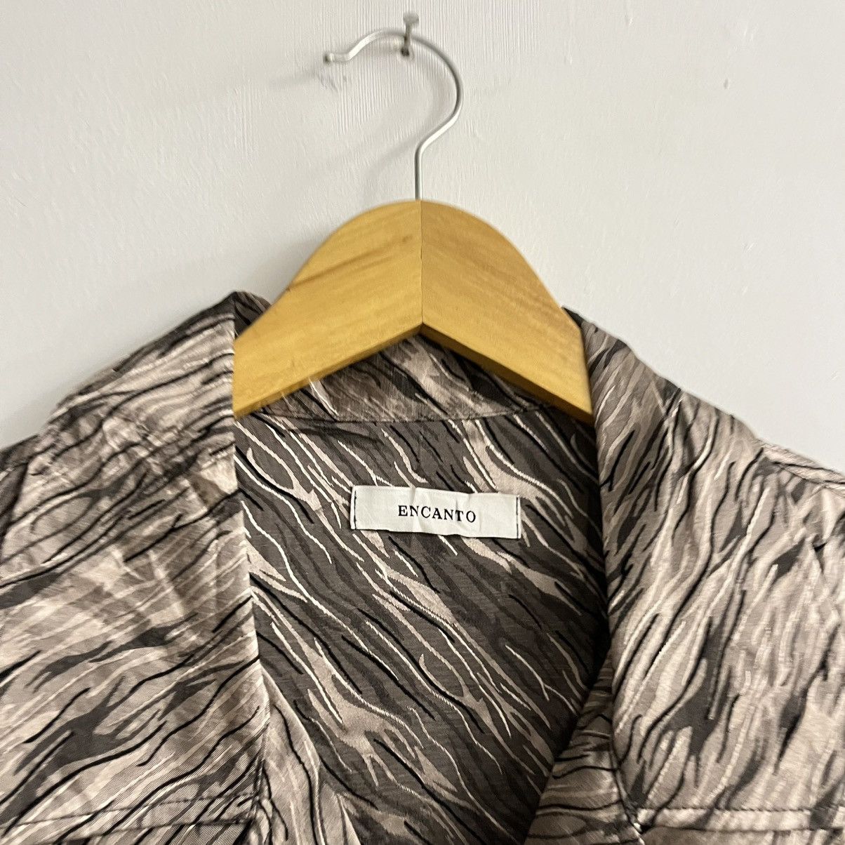 Issey Miyake Encanto - Unique Pattern Campcollar Button Up Size US L / EU 52-54 / 3 - 4 Thumbnail