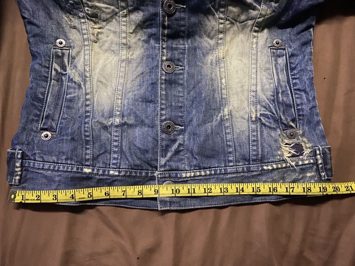 BUCKAROO ❗️OFFER❗️Buckaroo Skulls Backhit Distressed Denim Jacket Size US L / EU 52-54 / 3 - 10 Thumbnail