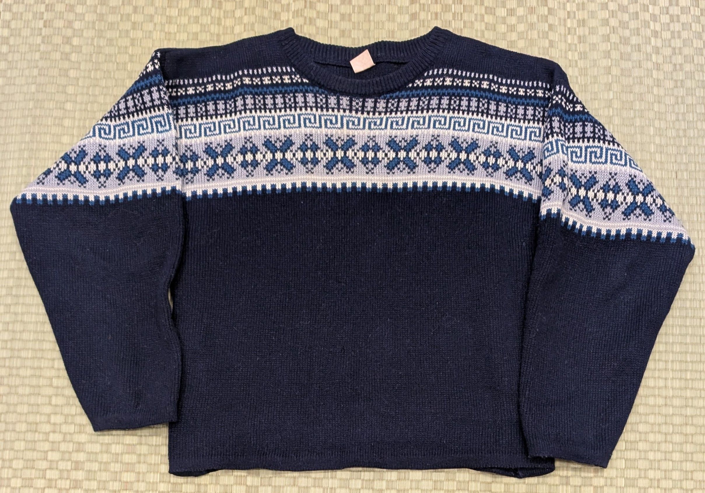 Other Dirdalstrikk Fair Isle Wool Sweater Men's Size 52 (US M/L) Size US M / EU 48-50 / 2 - 1 Thumbnail