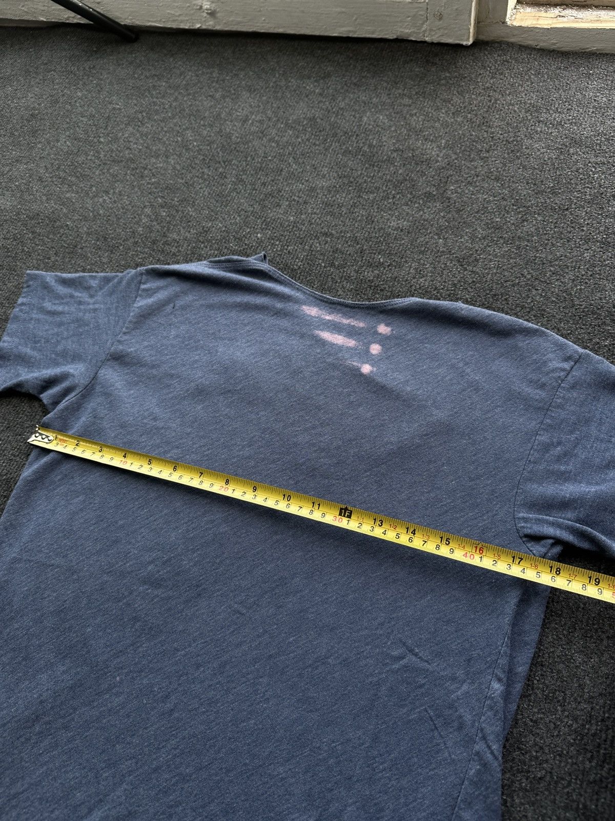 Other OPIUM 🚨 RAQUEL ALLEGRA BASIC LINE BLUE OPIUM DISTRESSED TEE Size M / US 6-8 / IT 42-44 - 14 Thumbnail