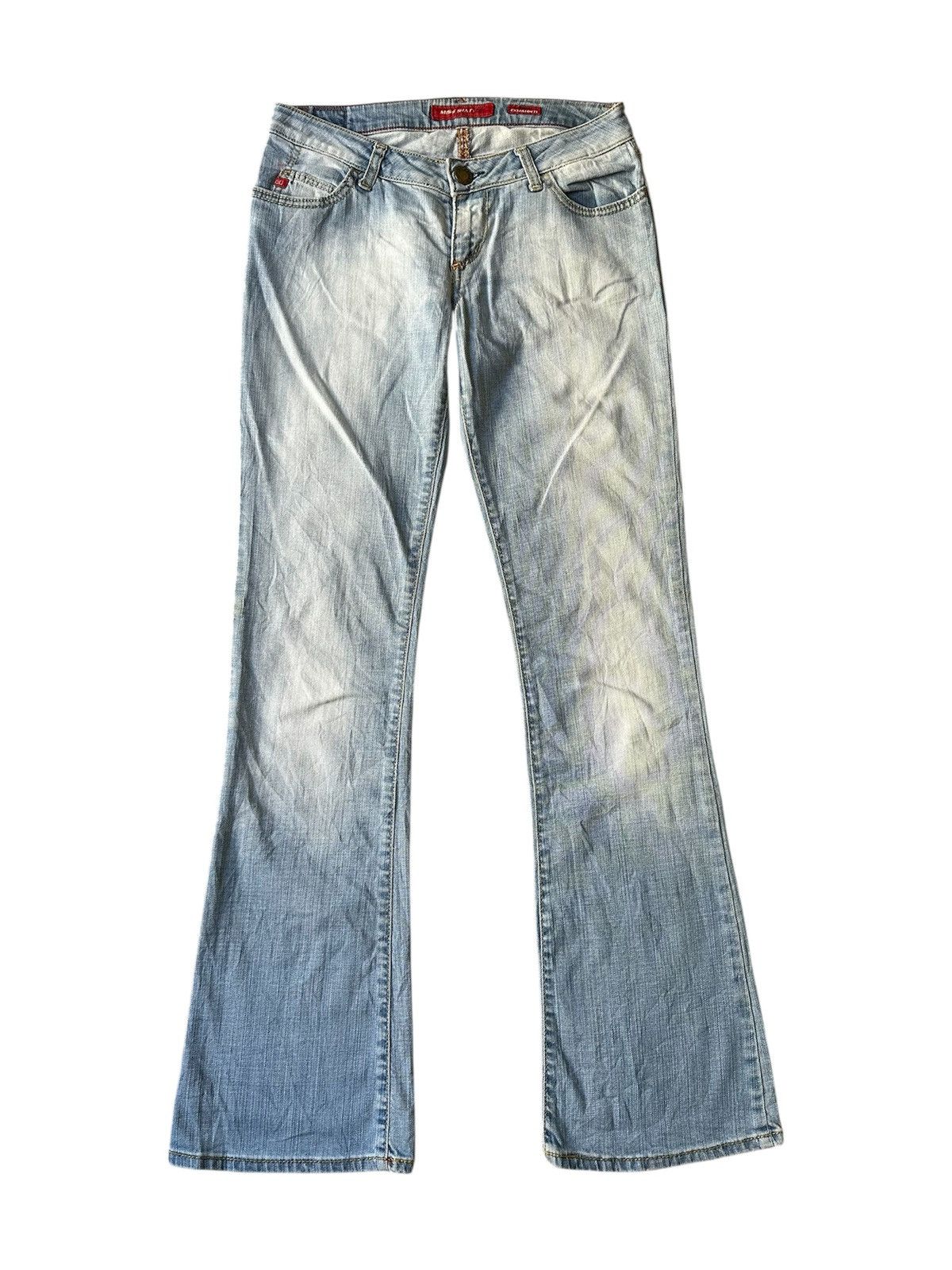 Miss Sixty FLARE Miss Sixty Faded Blue Jeans Size 28" / US 6 / IT 42 - 1 Thumbnail