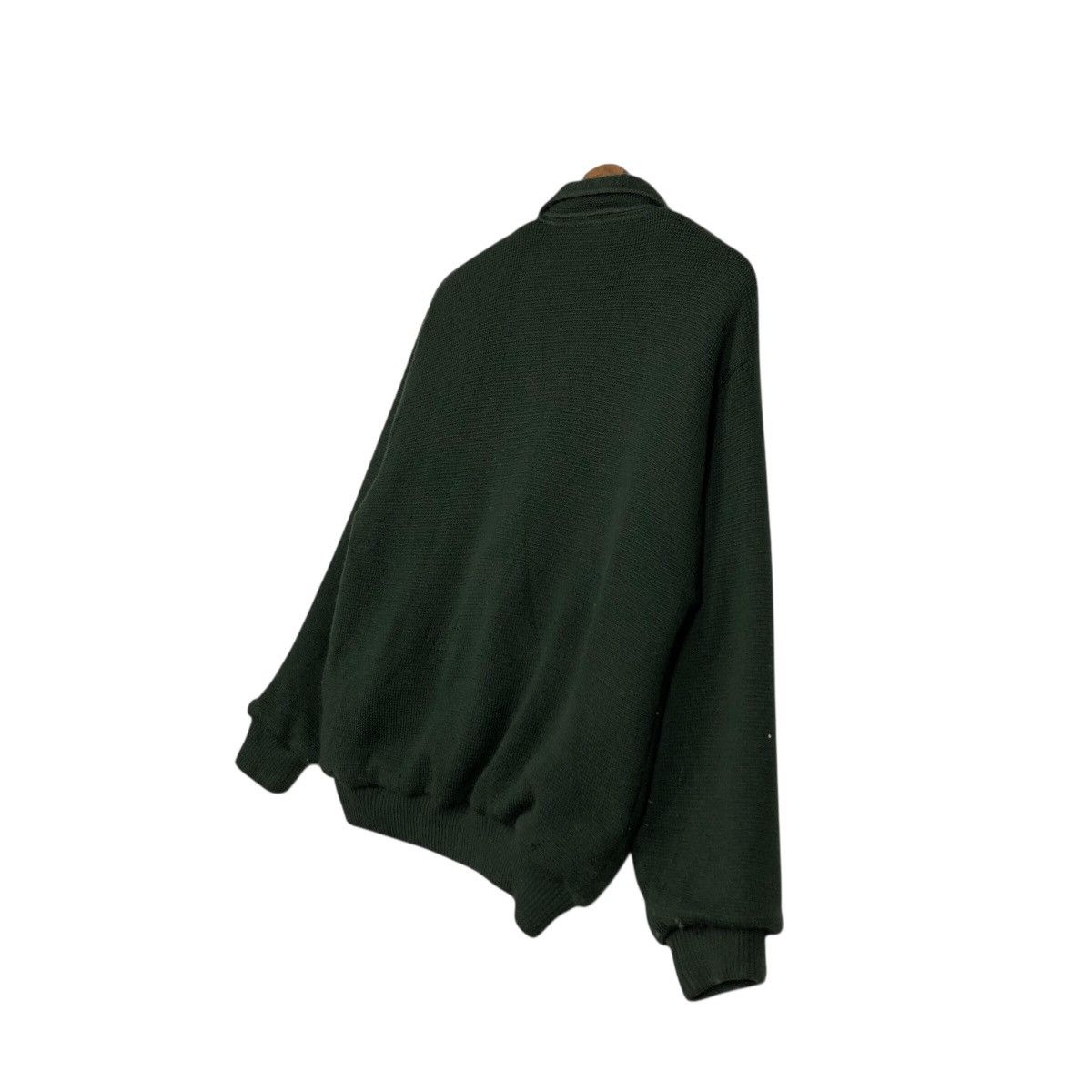 Japanese Brand Vintage GranSignore Double-Breasted Knit Bomber Jacket Size US M / EU 48-50 / 2 - 11 Thumbnail