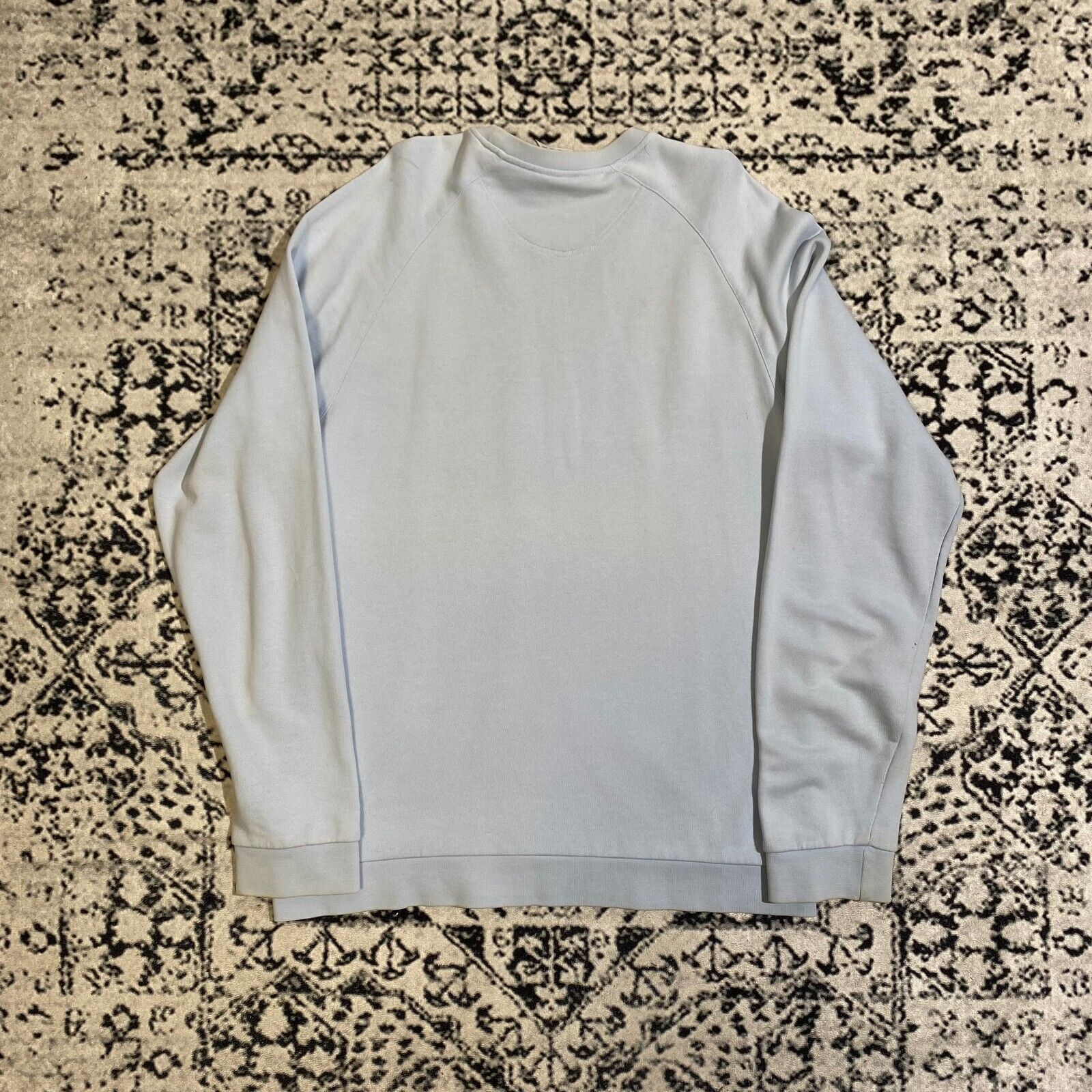 Adidas × Vintage Adidas Baby Blue Cotton Crewneck Size L 90s Faded Washed Size US L / EU 52-54 / 3 - 10 Thumbnail