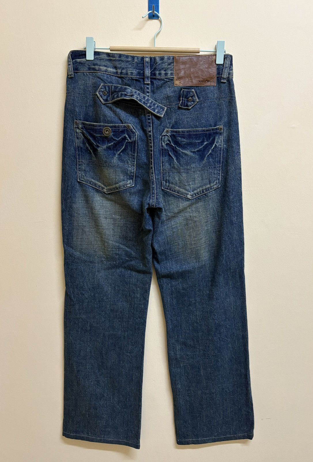 Designer Vintage Mili Mili Denim Jeans Japanese Fashion Designer Size US 31 - 1 Thumbnail