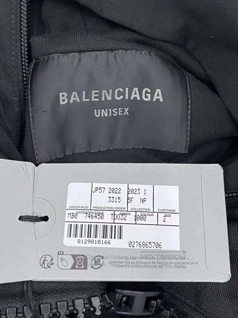 Balenciaga Balenciaga Logo Pocket Long Sleeve Jacket . Size US M / EU 48-50 / 2 - 5 Thumbnail