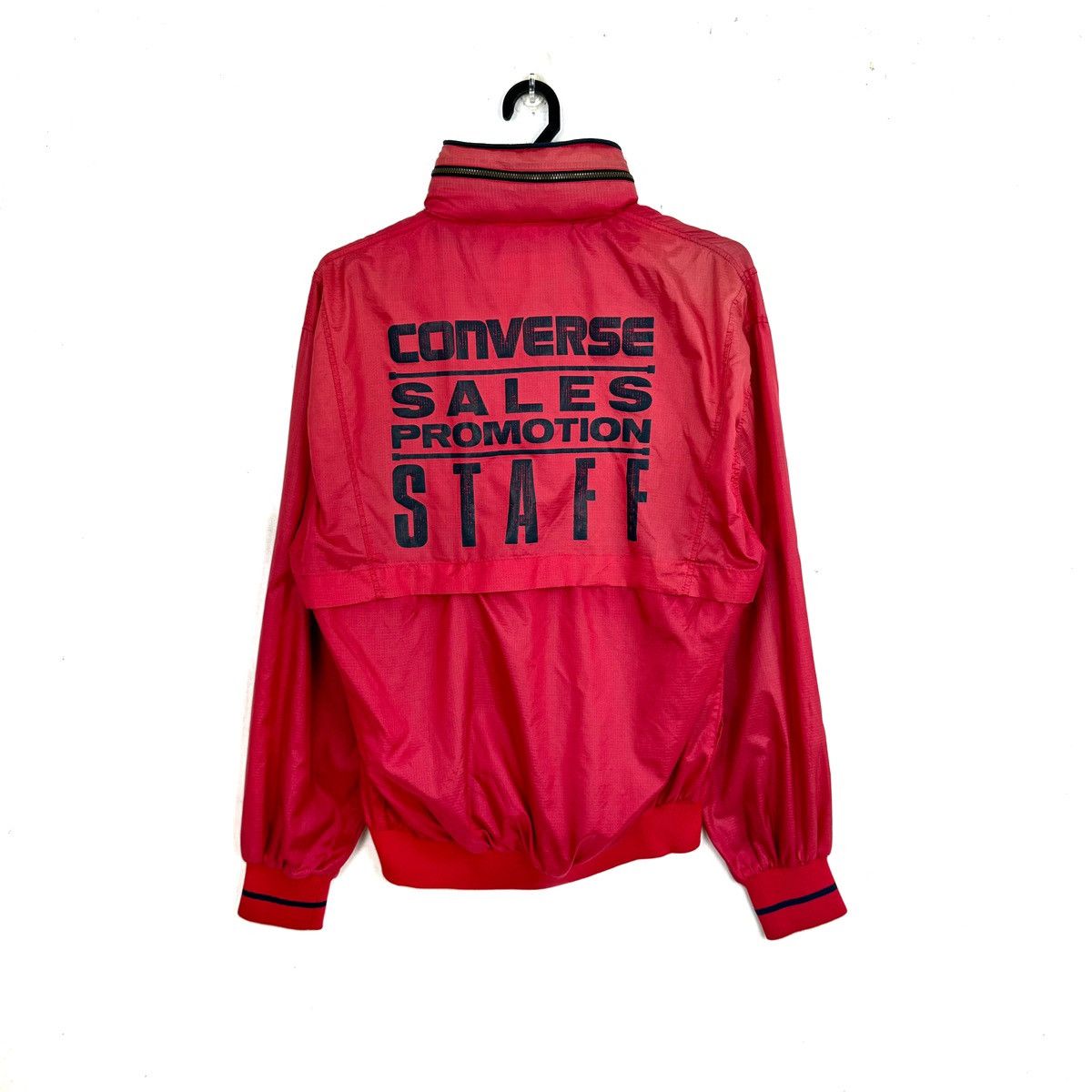 Converse × Vintage Vintage 90s Sunfaded Converse Sales Promotion Staff Jacket Size US M / EU 48-50 / 2 - 1 Thumbnail