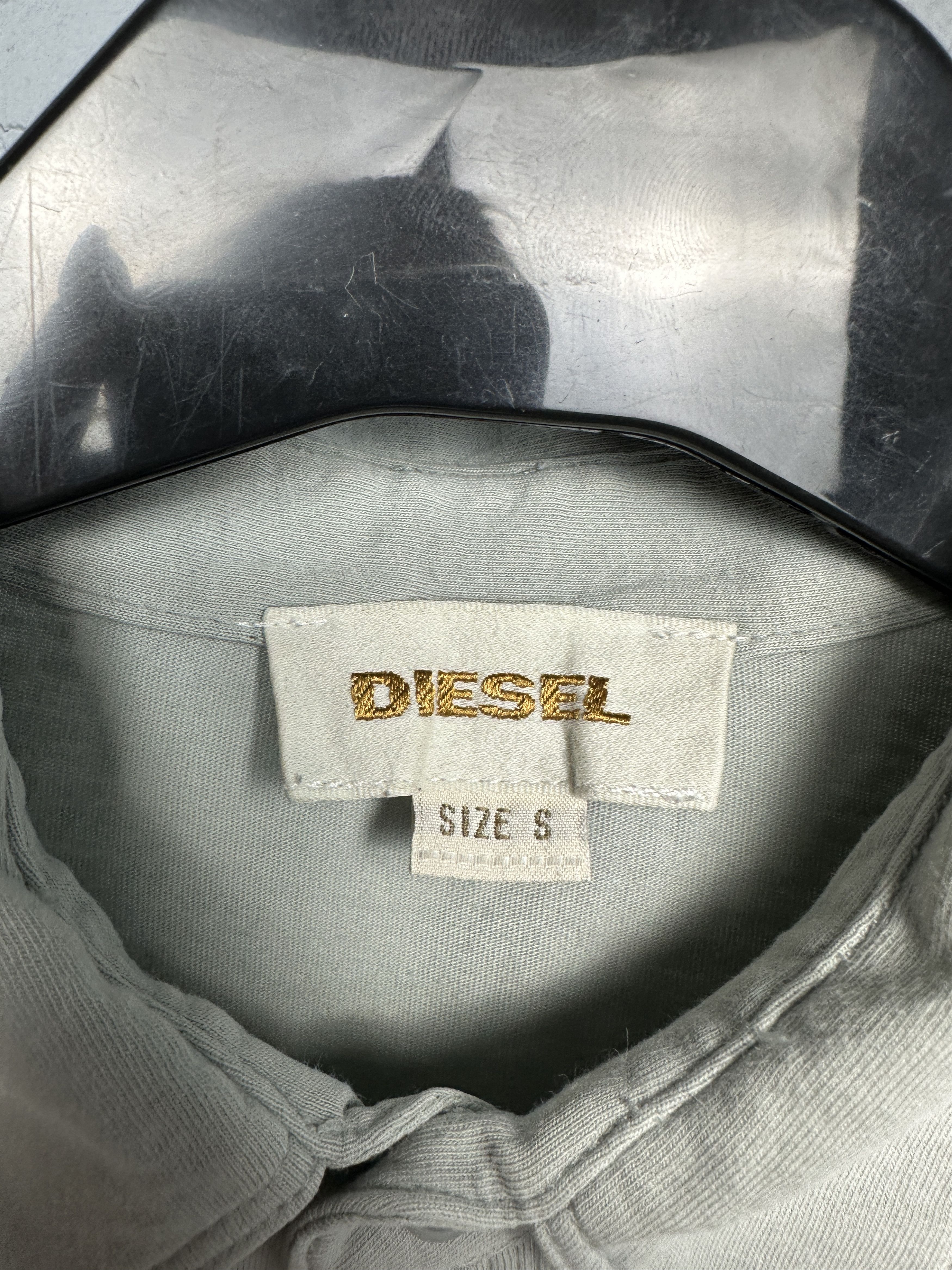 Diesel × Vintage Diesel Vintage Mens Punk Logo Polo Shirt Size US S / EU 44-46 / 1 - 4 Thumbnail