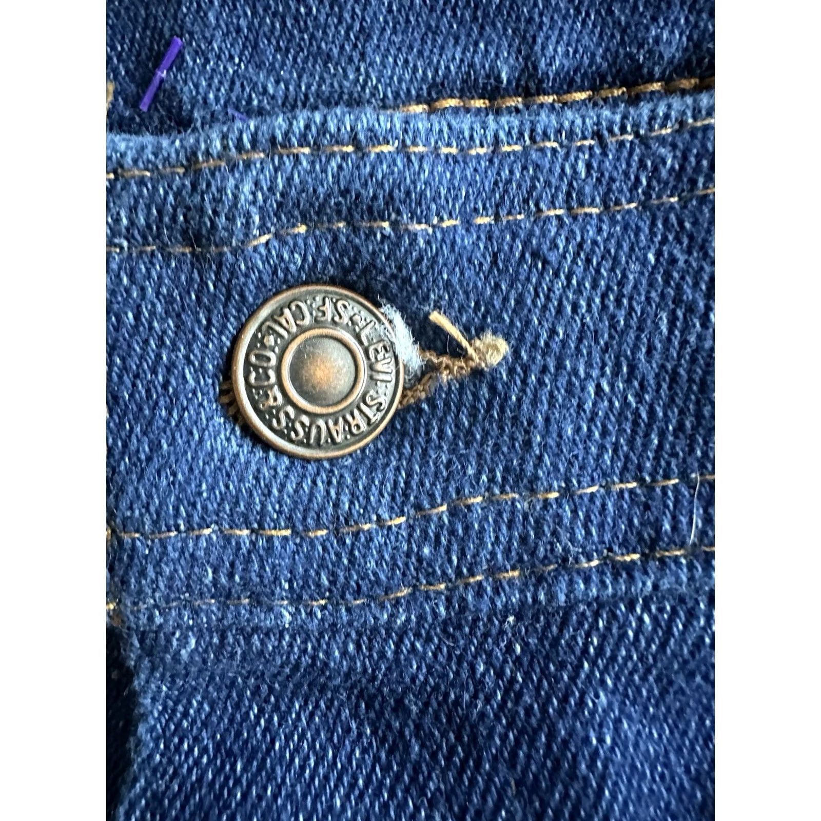 Levi's VINTAGE Levi’s Orange Tab 80's Flare Jeans 40x31 Blue Denim RARE Levi's Jeans Men Regular 5-Pocket Logo Size US 40 / EU 56 - 4 Thumbnail