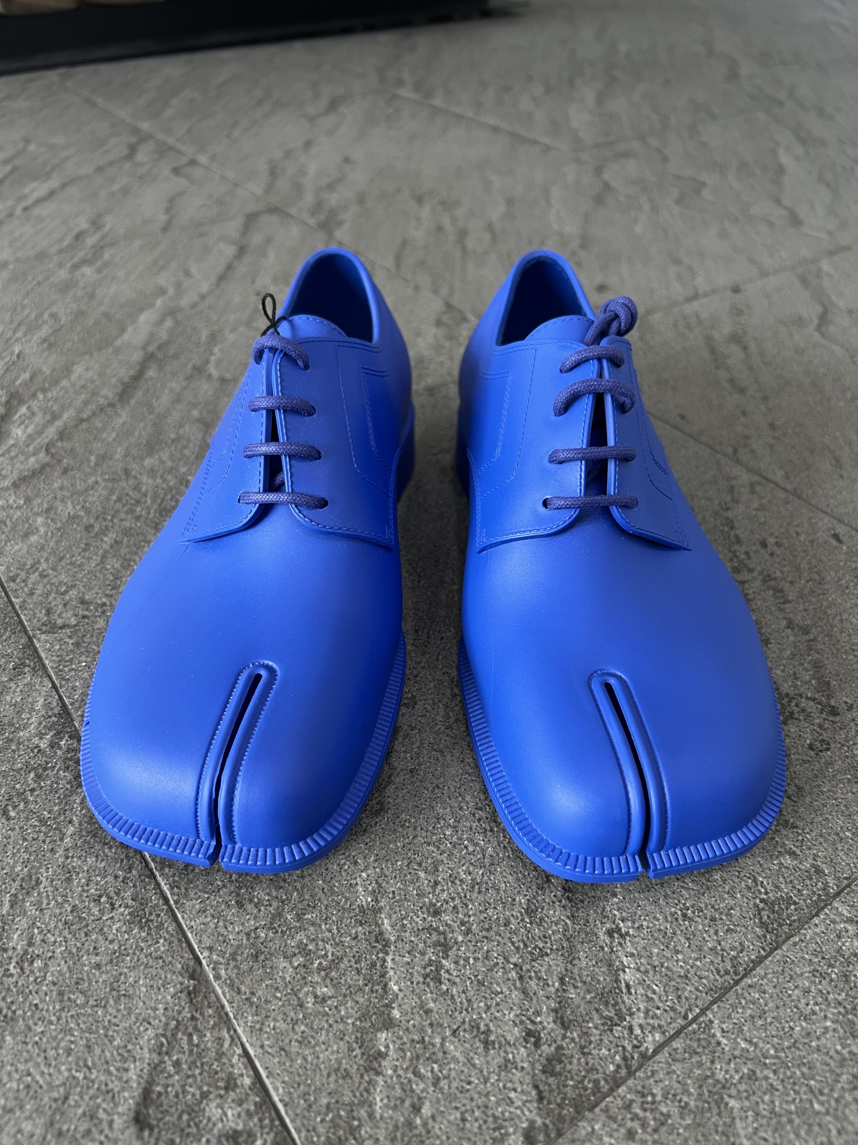 Maison Margiela Maison Margiela Tabi Lace Up Shoes Blue EU37 New Size US 7 / IT 37 - 3 Thumbnail