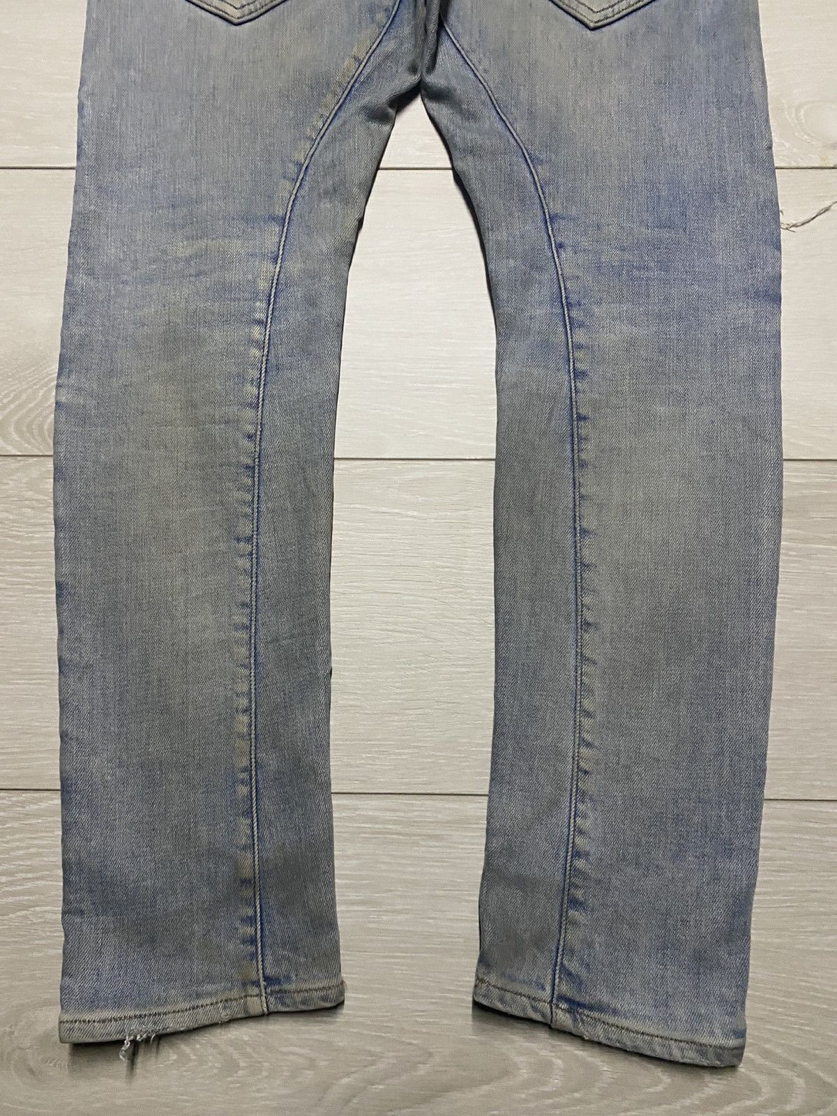 Raw State G Star Raw Multi Pocket Dirty Distressed Skinny Jeans Size US 31 - 6 Thumbnail