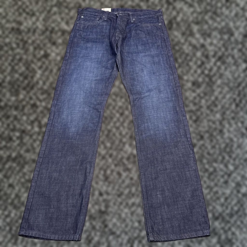 Levi's Levi's 514 Straight Jeans Mens 34x34 Mid Rise Slim Fit Denim Blue 5-Pocket Size US 34 / EU 50 - 1 Thumbnail