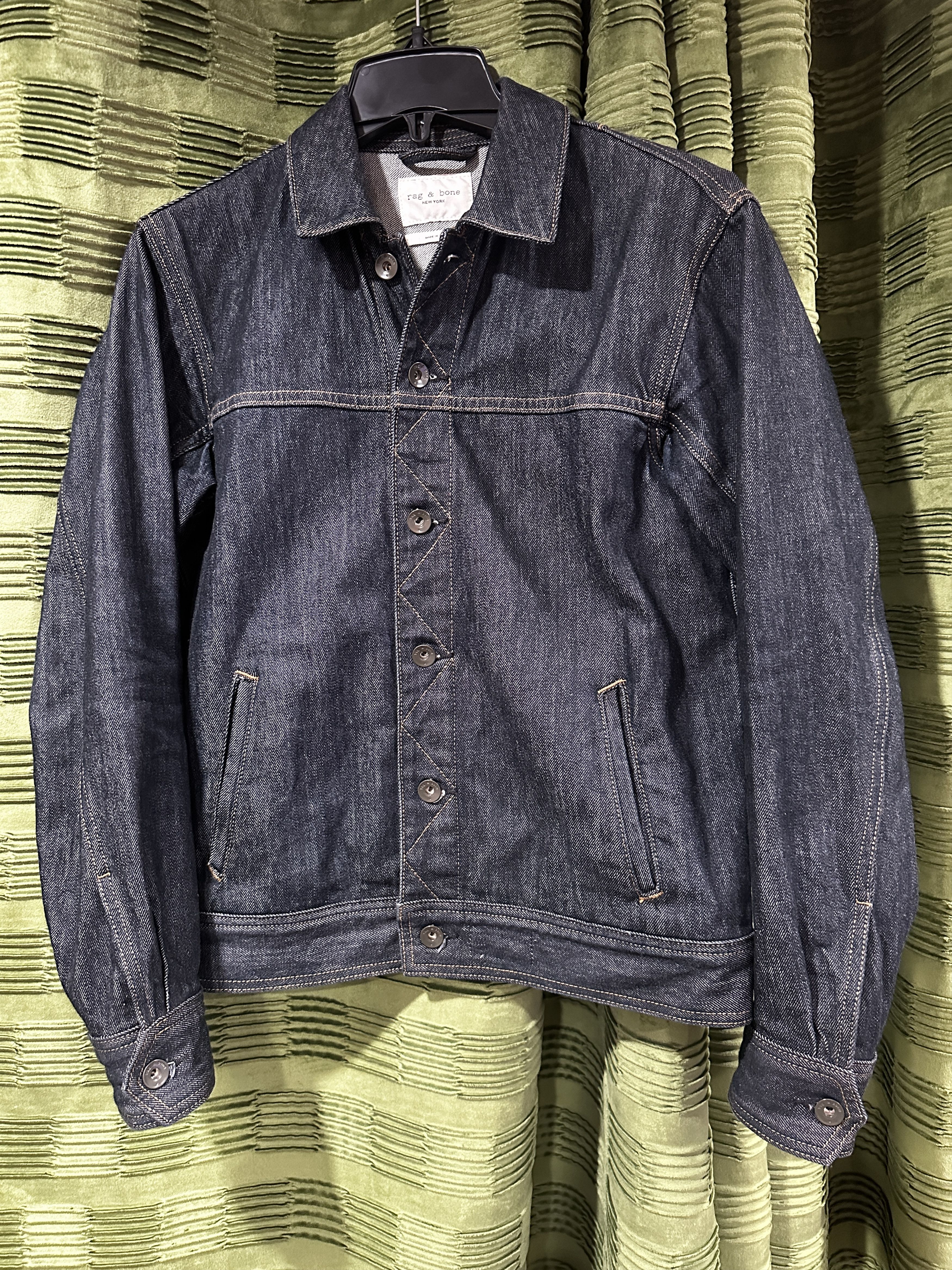 Rag & Bone Owen Denim Trucker Jacket Size US XS / EU 42 / 0 - 1 Thumbnail