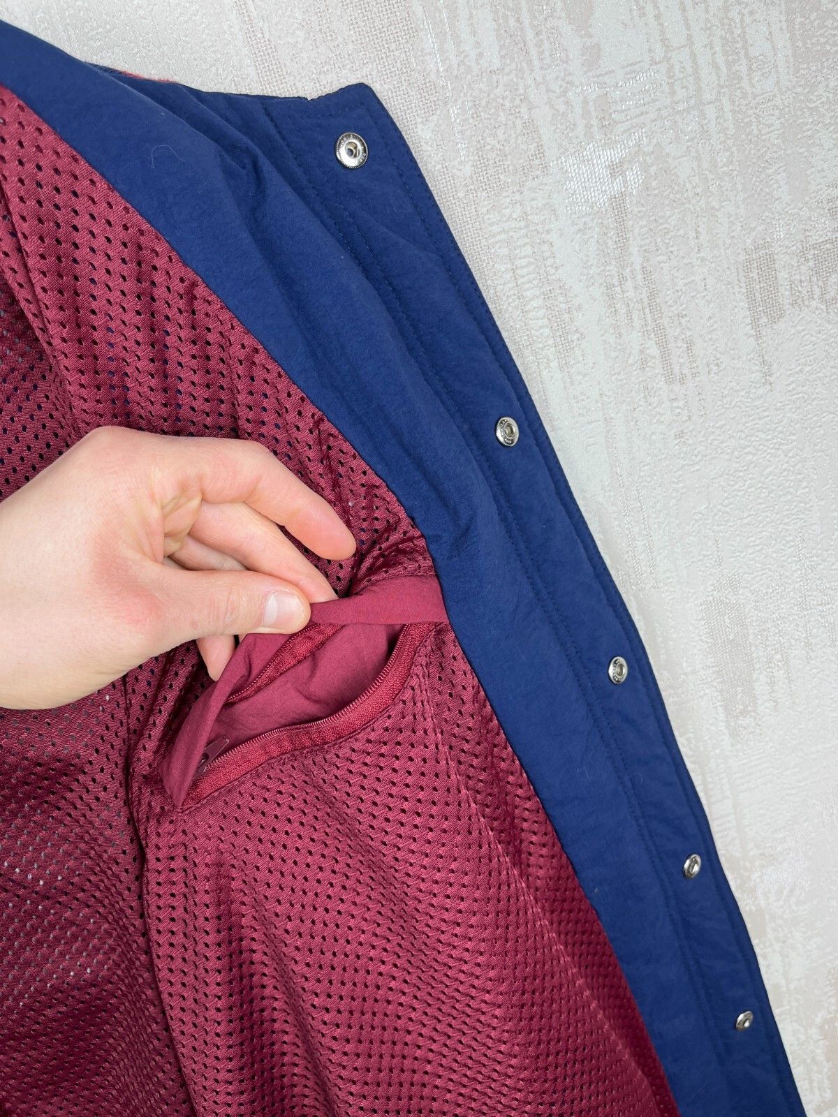 Nike 90's Nike Force Basketball Vintage Jacket Oversized Snap Size US XL / EU 56 / 4 - 14 Thumbnail