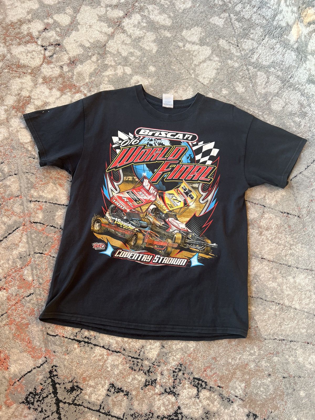 Formula 1 BriSCA F1 Vintage World Final Tee Size US L / EU 52-54 / 3 - 1 Thumbnail