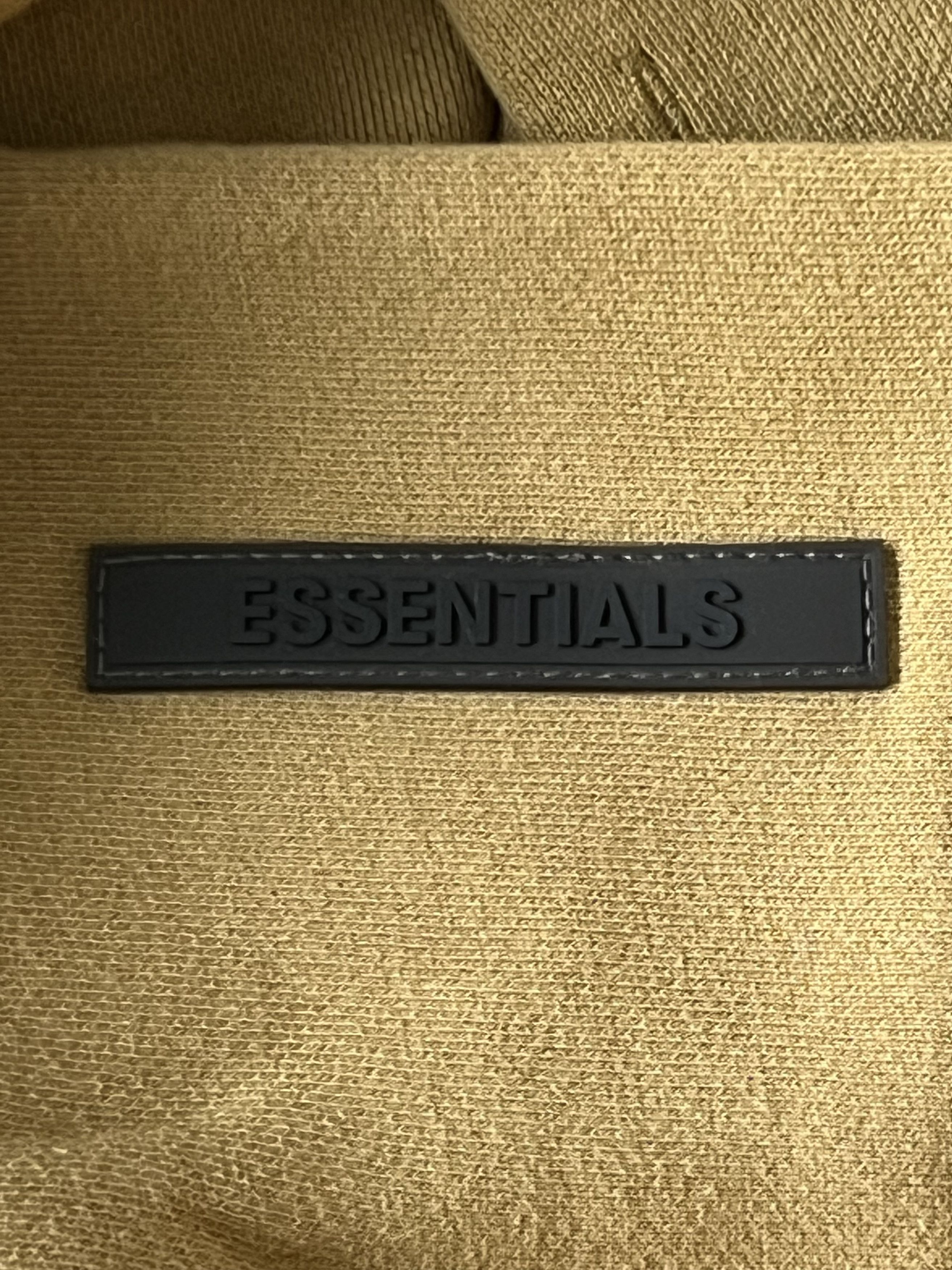 Essentials × Fear of God Fear of God Essentials Hoodie (FW21 - Amber) Size US M / EU 48-50 / 2 - 4 Thumbnail