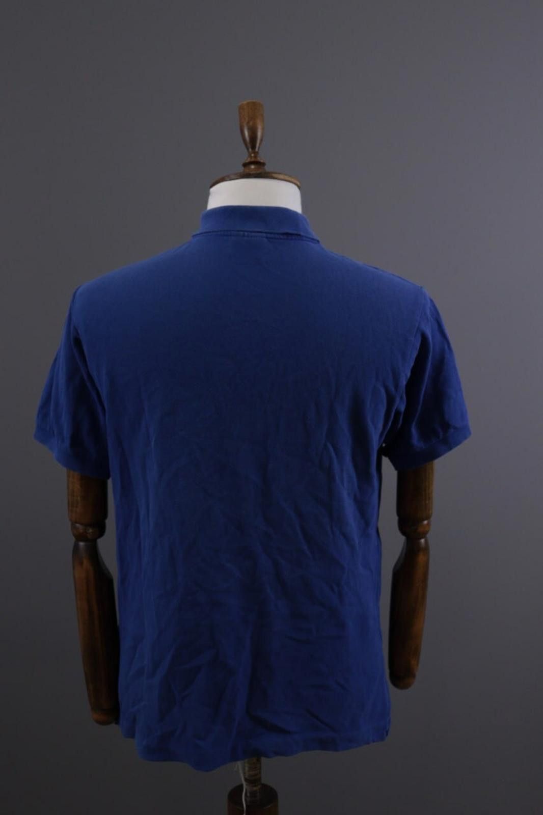 Lacoste Men Lacoste Blue Short Sleeve Polo Shirt Size 5 / L Size US L / EU 52-54 / 3 - 9 Thumbnail