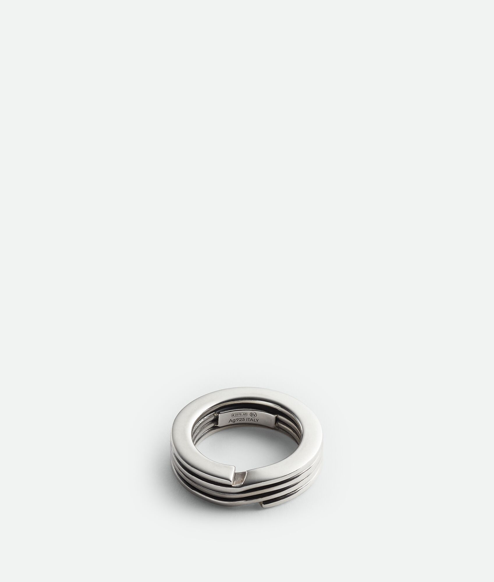 Bottega Veneta o1n1vont0425 Size: 21 / Key Chain Ring in Silver Size ONE SIZE - 1 Thumbnail