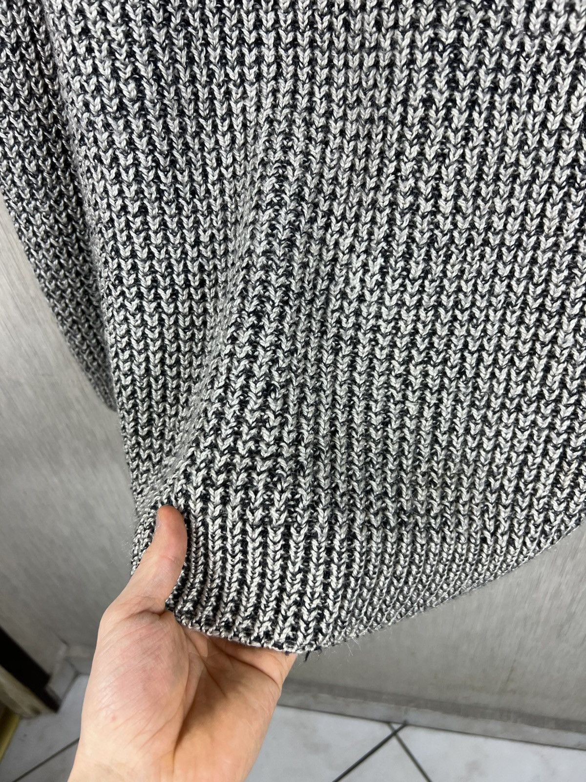 Ermenegildo Zegna Ermenegildo Zegna wool mohair heavy knitted sweater luxury Size US XL / EU 56 / 4 - 7 Thumbnail