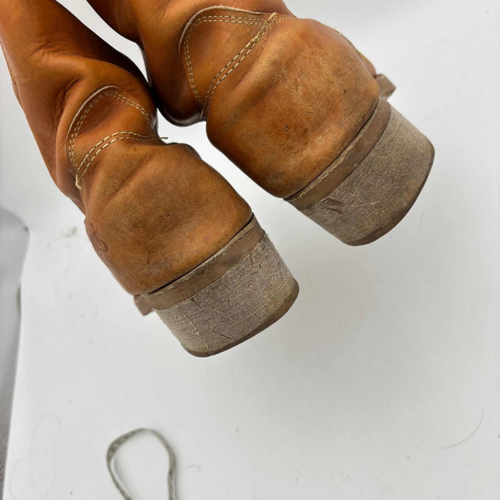 Vintage Vintage Landis Campus Ranch Leather Western Boots Men's 10D Size US 10 / EU 43 - 13 Thumbnail