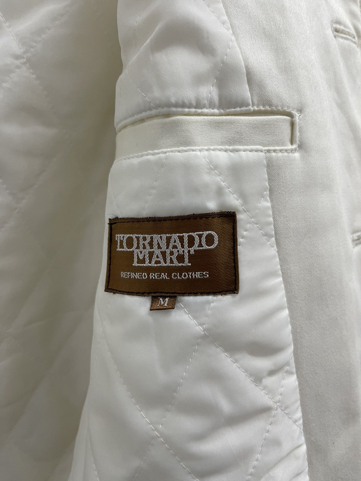Japanese Brand Tornado Mart Quilted Lined Button Jacket Size S / US 4 / IT 40 - 10 Thumbnail