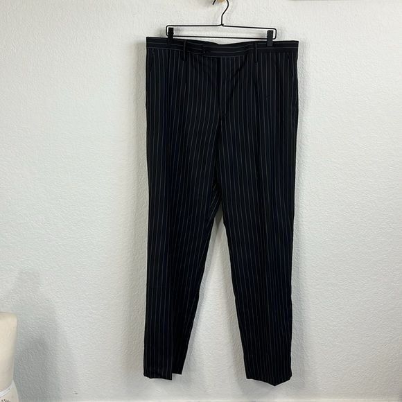 Dolce & Gabbana Dolce and Gabbana Pinstripe Virgin Wool 2 Pc 2 Button Suit s Size 46L - 7 Thumbnail