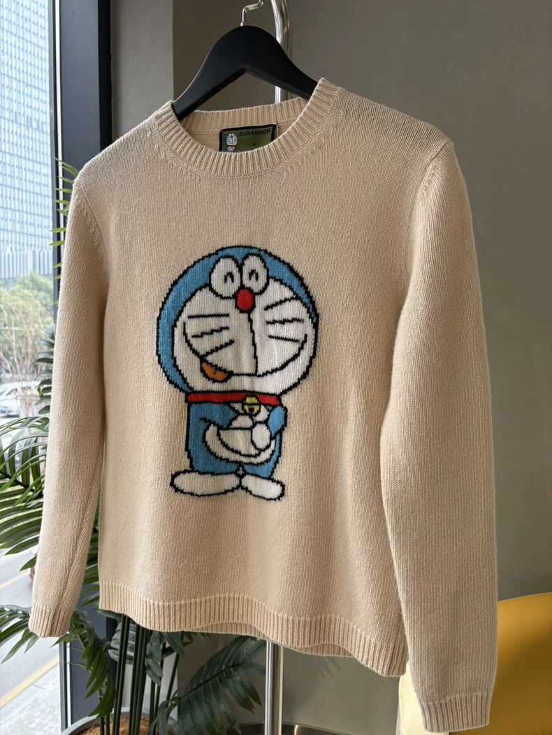Gucci Gucci Doraemon co-branded sweater 2502-Nextarrow Size US XS / EU 42 / 0 - 3 Thumbnail