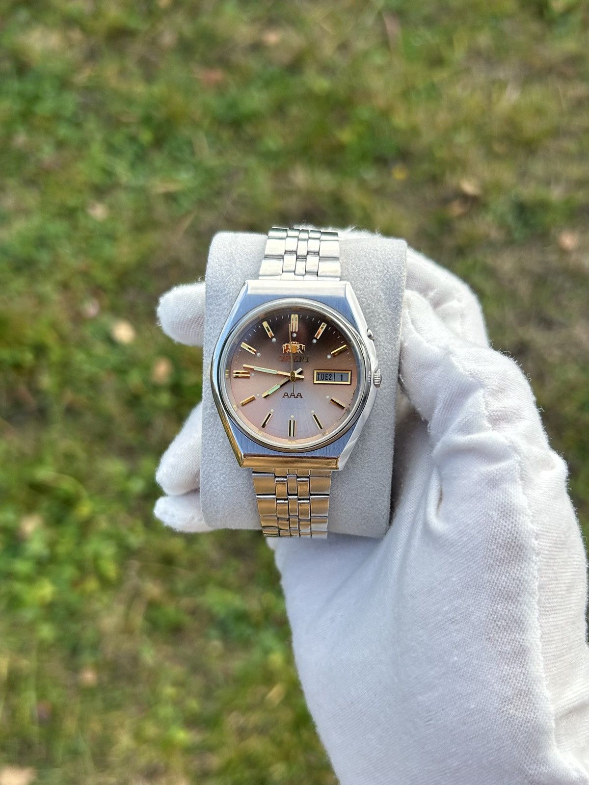 Orient Orient 3 Stars Watch Automatic Mechanical Japan 1990's Size ONE SIZE - 12 Thumbnail